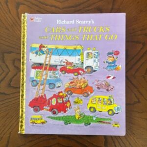 Richard Scarry kids book | Cars and Trucks and Things That Go Book